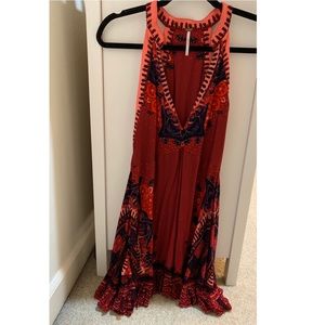 Free people red dress